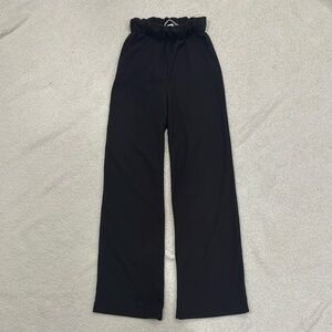 H&M Black High-Waisted Trousers